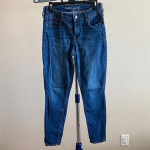 Old Navy Women's Dark Blue Rockstar Jeans